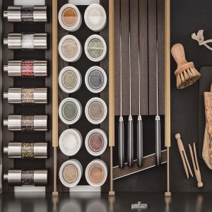 drawer dividers for kitchen drawer