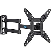 Pipishell Full Motion TV Wall Mount for Echo Show 21/15 and 13-42 Inch Flat Curved Screen TVs & M...