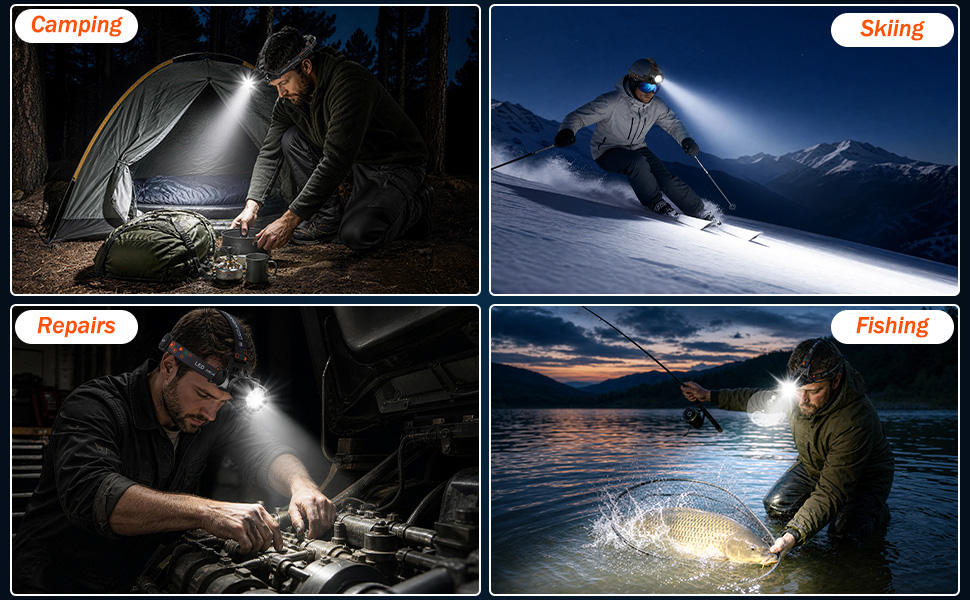 Headlamp Rechargeable