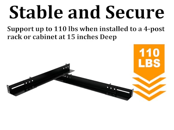 1U server rack rails for 19&amp;#34; racks or cabinets