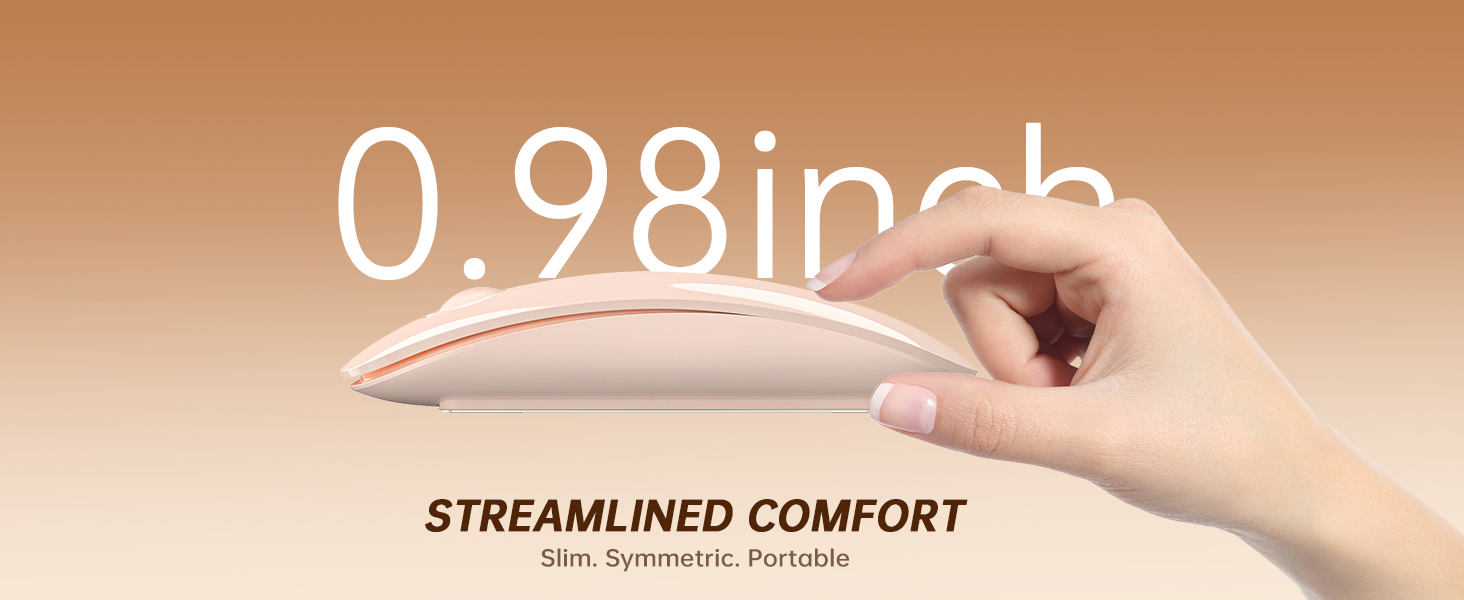 R306C USB C Wireless Mouse for Macbook, iPad, Chromebook