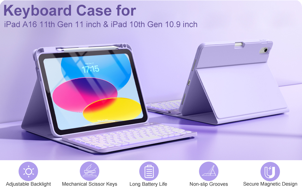 ipad 10th generation case with keyboard