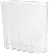 Anyoifax Small Trash Can Slim Garbage Can 3 Gallon Waste Basket Trash Bin Container for Bathroom,...