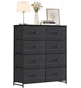 Accver 8-Drawer Fabric Dresser, Chest of Drawers Clothes Cabinet for Closet &amp; Bedroom, Storage Or...