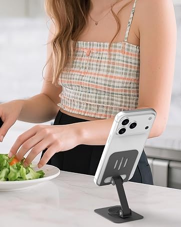 Gray Cell Phone Flod Stand