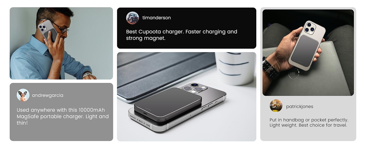 Magnetic Wireless Portable Charger