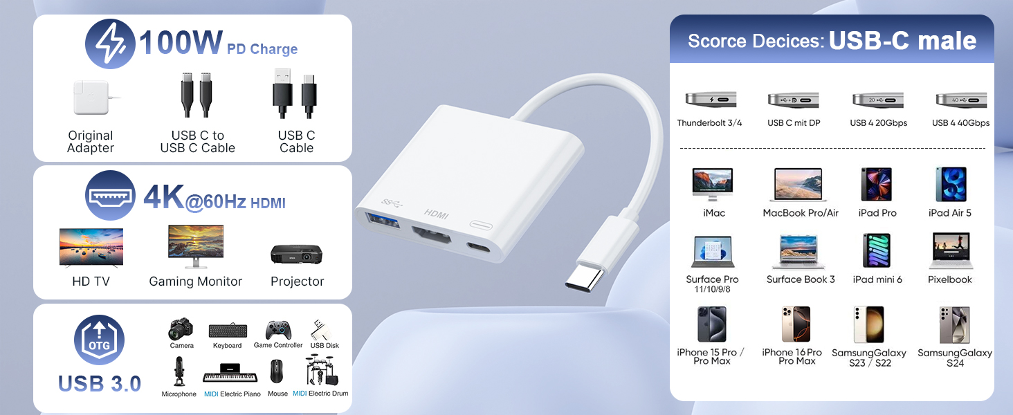 hdmi to type c