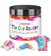 Clothing Dye, Orange Fabric Dye, Orange Tie Dye for Kids &amp; Adults - Tye Dye &amp; Orange Tie Dye Powd...
