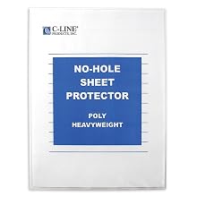 No-Hole Sheet Protector