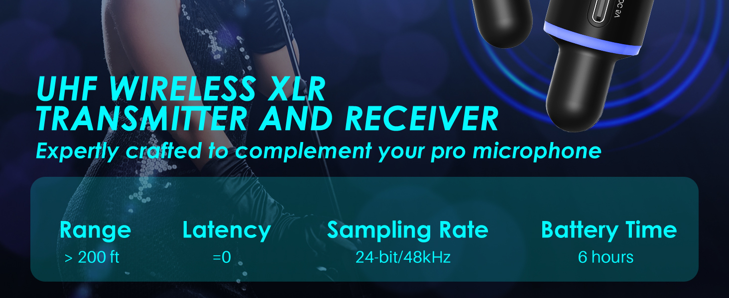 xlr transmitter and receiver