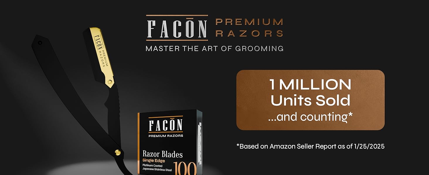 Facón Straight Razors for Men