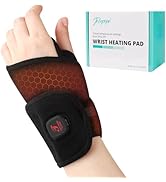 Telepepe Wrist Heating Pad, Cordless, Hand Wrap Brace, 3 Heat Levels, Carpal Tunnel Relief Heatin...