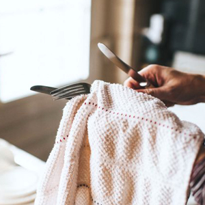 easy to clean with towel