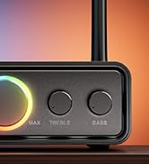 MOREGAX Upgraded M18 Bluetooth 5.3 Audio Receiver Transmitter for Home Stereo TV, HiFi Wireless B...