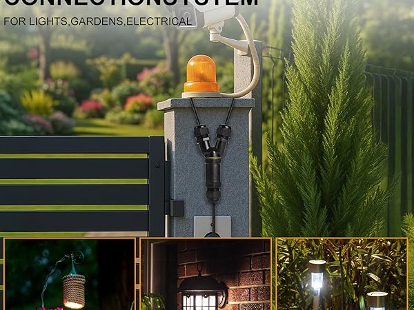 Waterproof Junction Box 4way IP68 