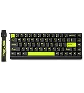 FKZ M68 HE Rapid Trigger RGB Gaming Keyboard,65% Hall Effect Magnetic Switch with Adjustable Actu...
