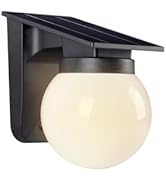 uwiner Solar Wall Lights Outdoor, 1 Pack, 3 Lighting Modes, IP65 Waterproof, Wireless Solar Power...