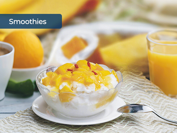 Bullet ice can be used to make smoothies