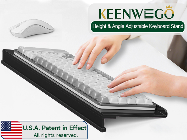 keyboard stand black