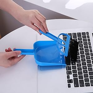 mini dustpan and brush set