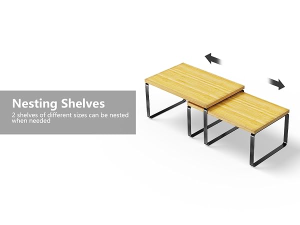 Nesting Shelves