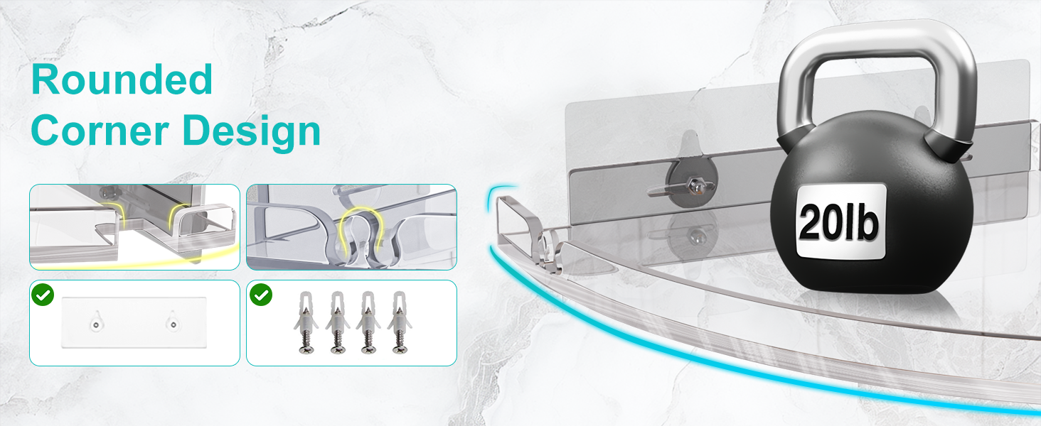 Corner Shower Organizer