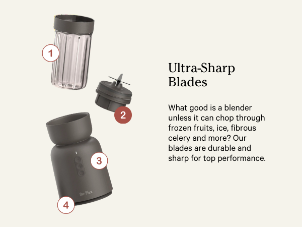 nonstick pot pan blender sharp blades smoothies shakes ninja bullet magic watts steel food processor