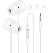 3.5mm Headphones Wired in-Ear Earbuds for Apple iPhone/iPad/iPod, Wired Earbuds with Mic Volume C...