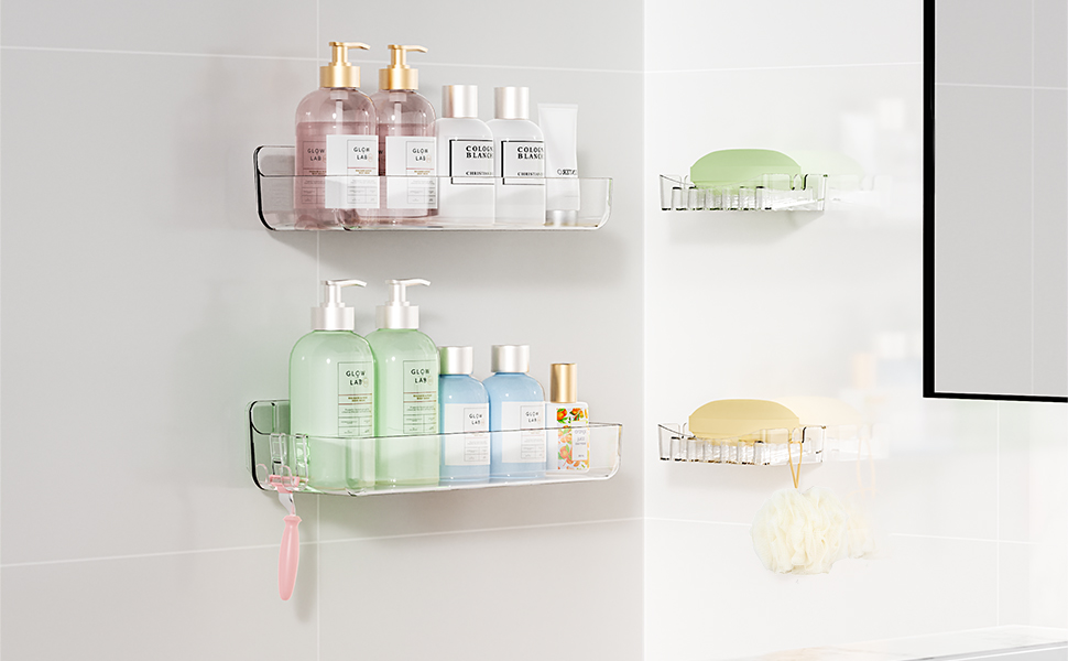 shower caddy for bathroom decor