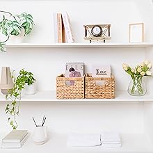 shelf baskets for organizing