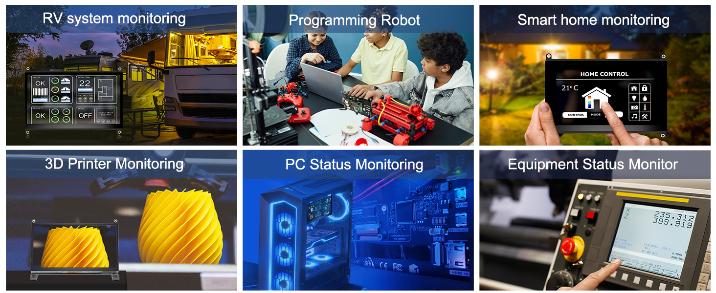 7 inch touchscreen monitor