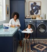 laundry pods with family