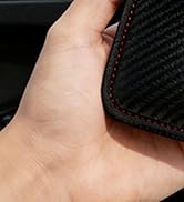 Faraday Pouch for Car Keys, 2-Pack RFID Signal Blocking Key Fob Protector, Anti-Theft Double-Laye...
