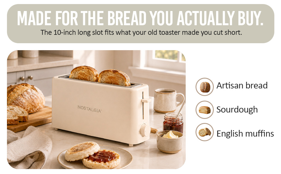 Made for the bread you actually buy