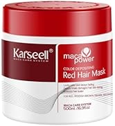 Karseell Color Depositing Conditioner Red Hair Mask Color Boosting, Hydrates and Enhances Red Ton...