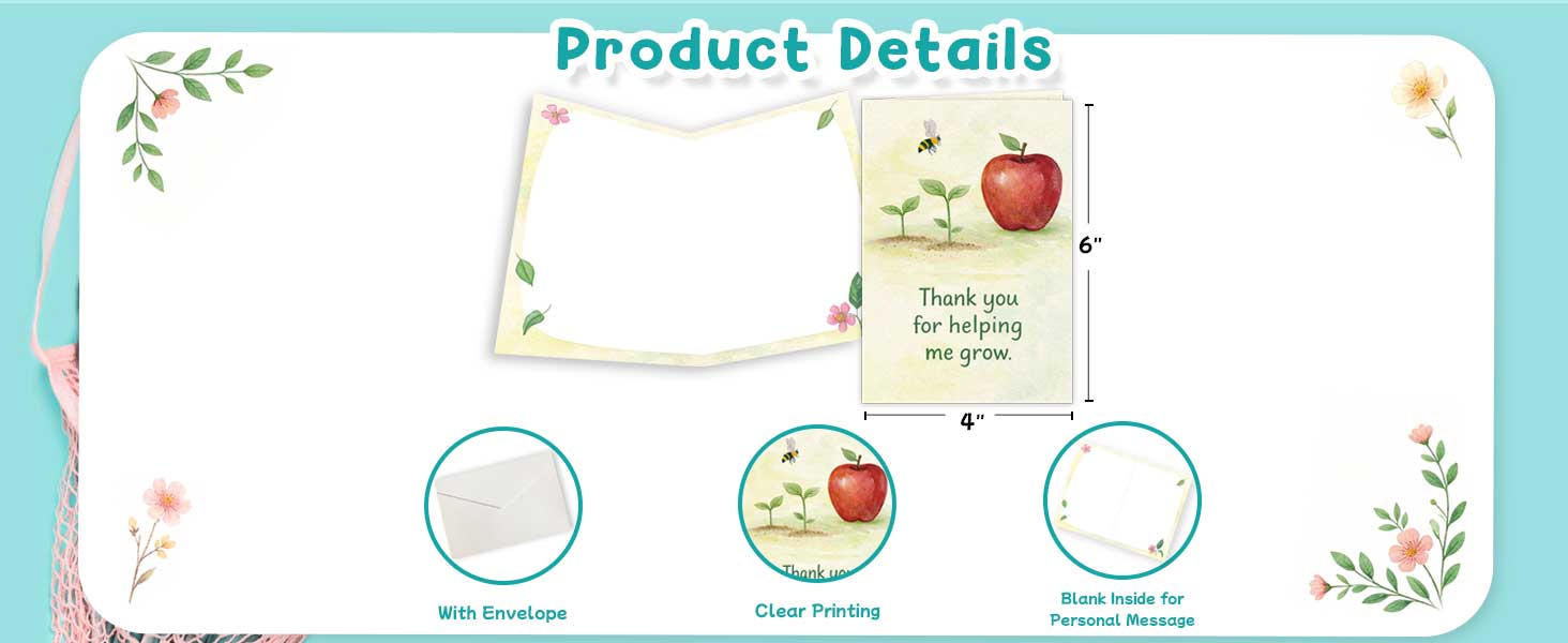 teacher thank you cards