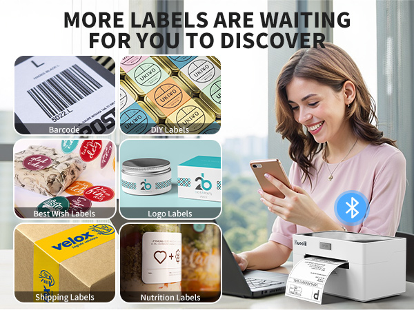 sticker printer thermal label printer