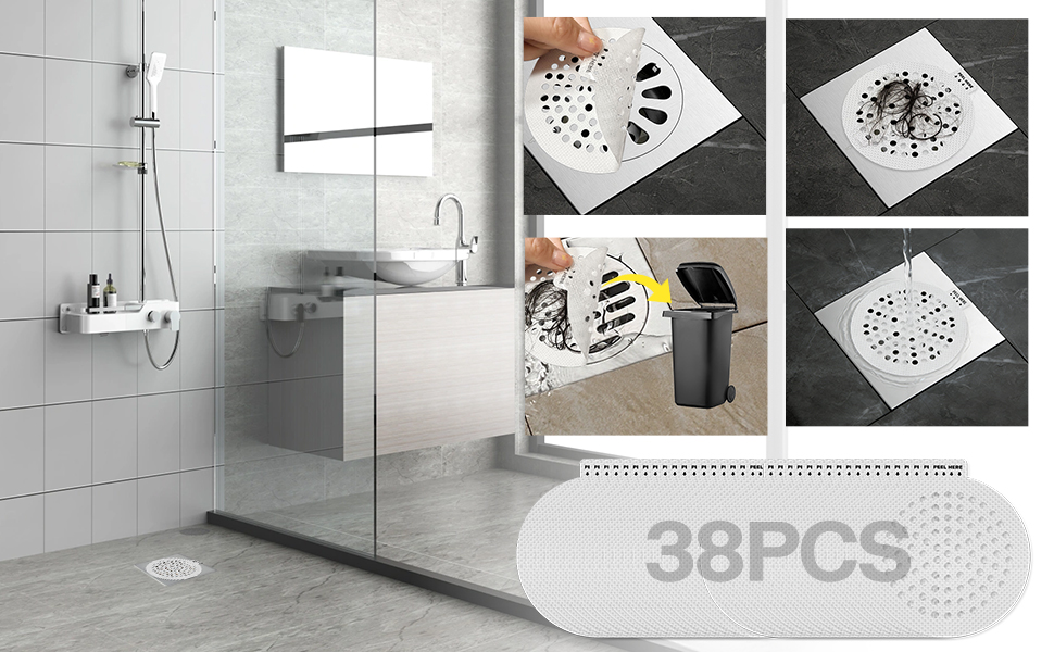 hair catcher shower drain
