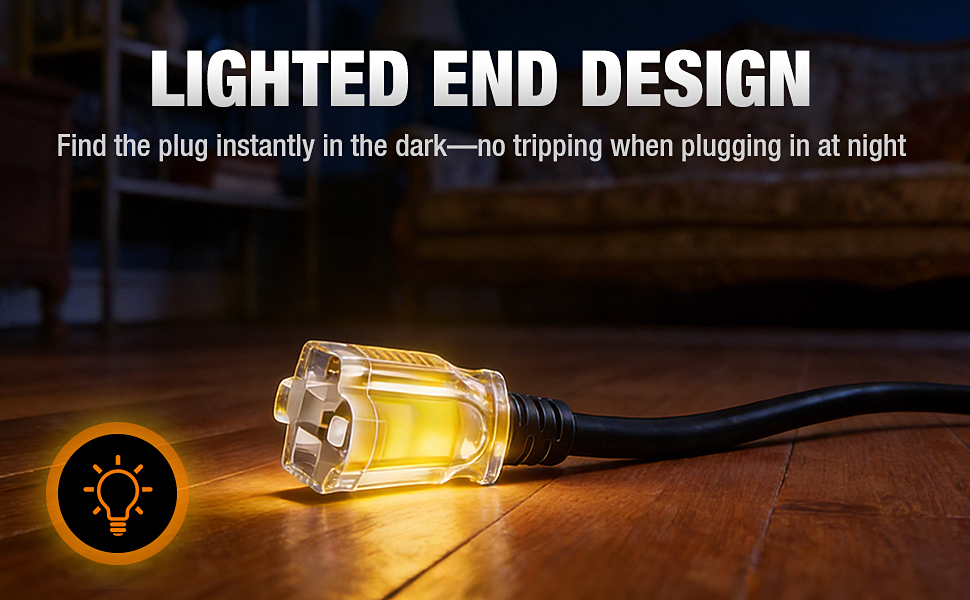 outdoor extension cord waterproof