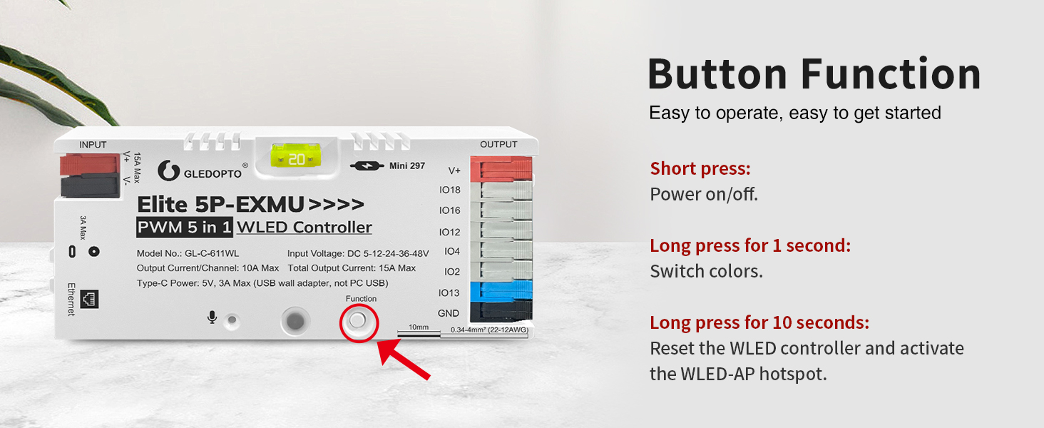 button