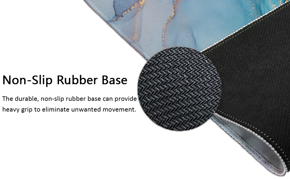 non-slip large mouse pad for desk gaming mouse pad extended desk mat for keyboard and mouse