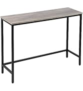Timberer 39.4” Console Table, Hallway Entrance Table Sofa Table Behind Couch, for Living Room, En...