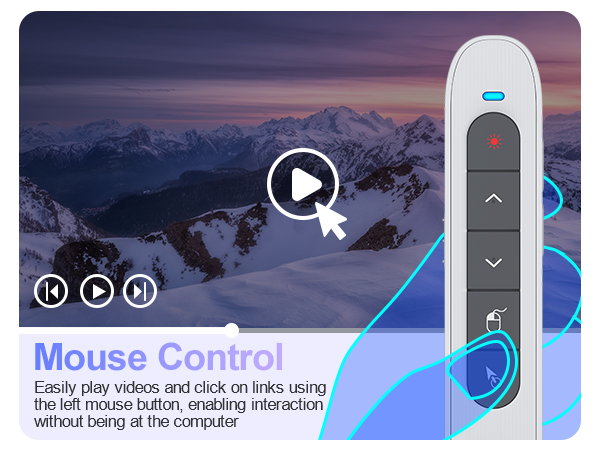 wireless presentation clicker