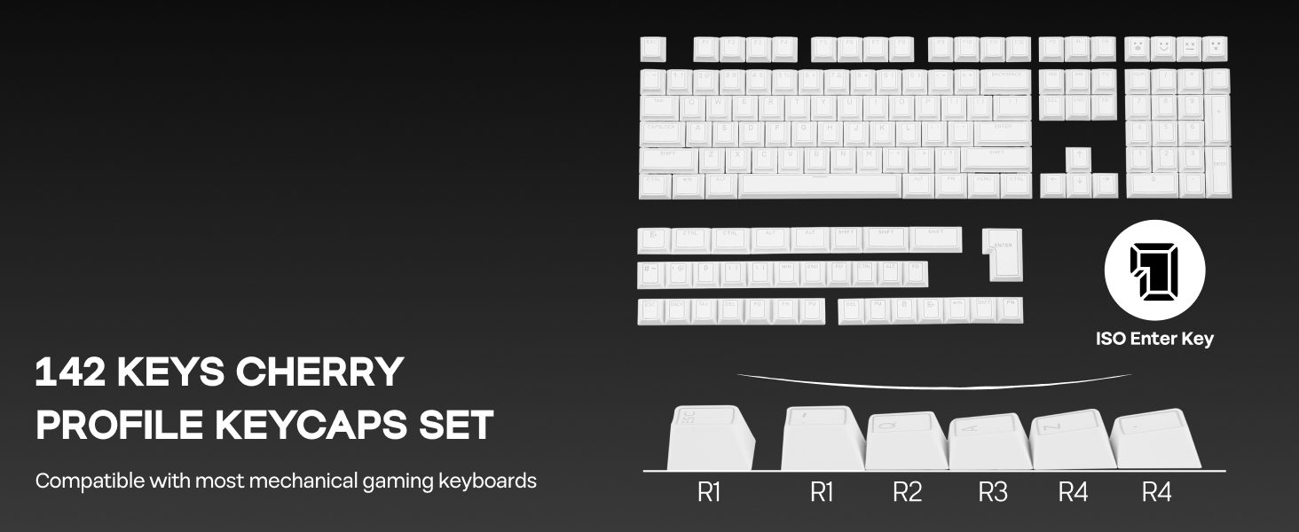 keycap set for mechanical keyboard