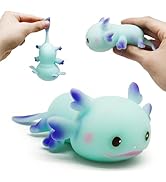 ZTATU Axolotl Squishy Toys Stress Balls for Adults (1PCS) Salamander Squishy Dough Ball, Sensory ...