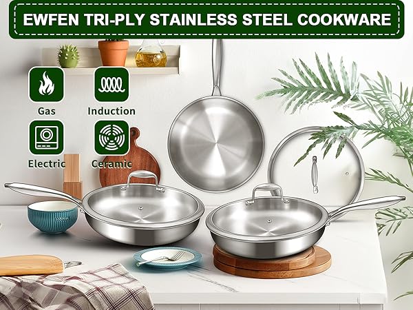 stainless steel cookware