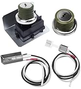 MCAMPAS Grill Igniter Kit Replacement for Weber 91360, 67847, 67726 Igniter Kit, Suitable for Web...