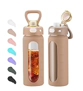 water bottle with straw