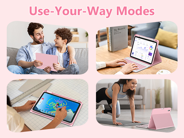 ipad a16 case with keyboard,ipad 10th generation case with keyboard,a16 ipad case with keyboard