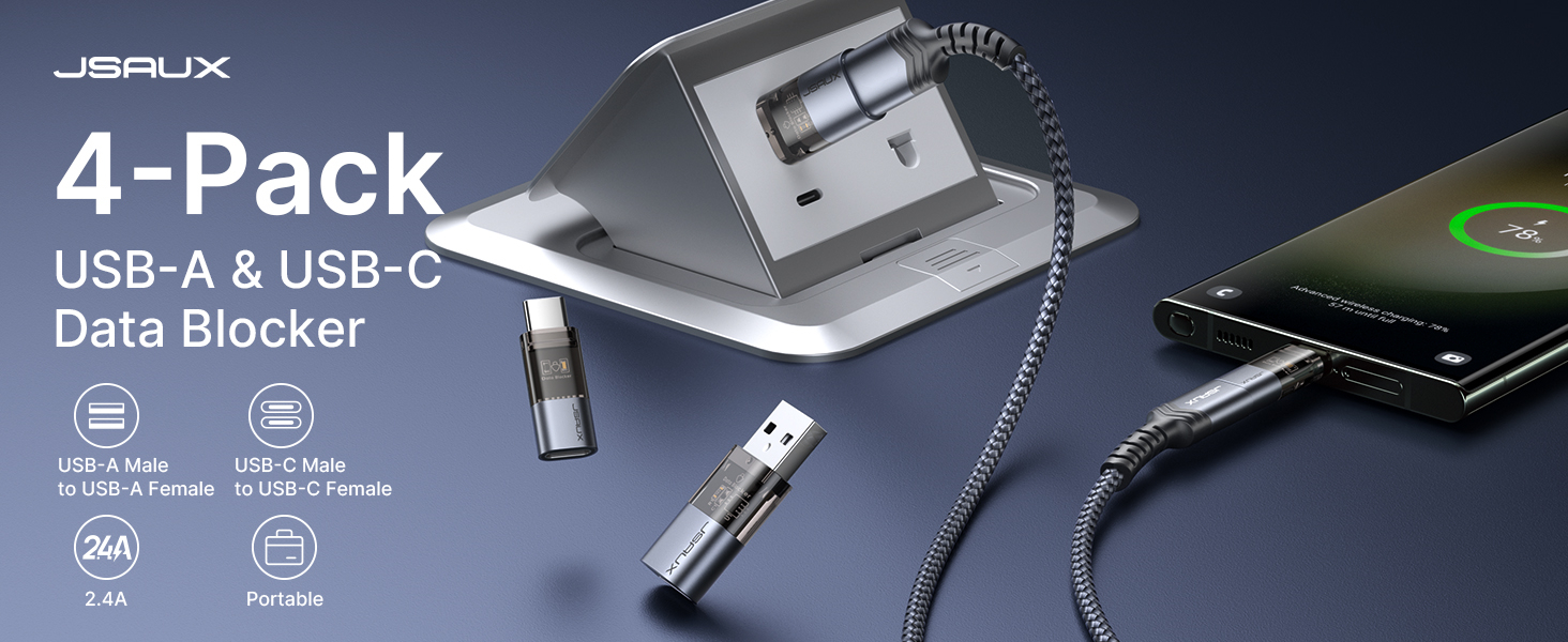 USB Data Blocker &amp; USB C Data Blocker